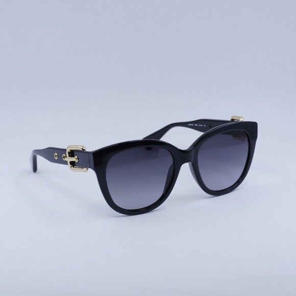 Moschino MOS143/S 0807 9O Square Sunglasses - Black/Grey main image 7